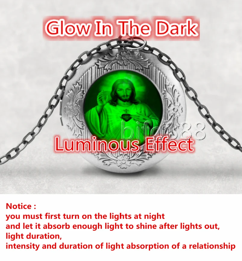 BIFOYOU Христос Иисуса кабошон стекло ароматерапия фото медальон ожерелье Духи