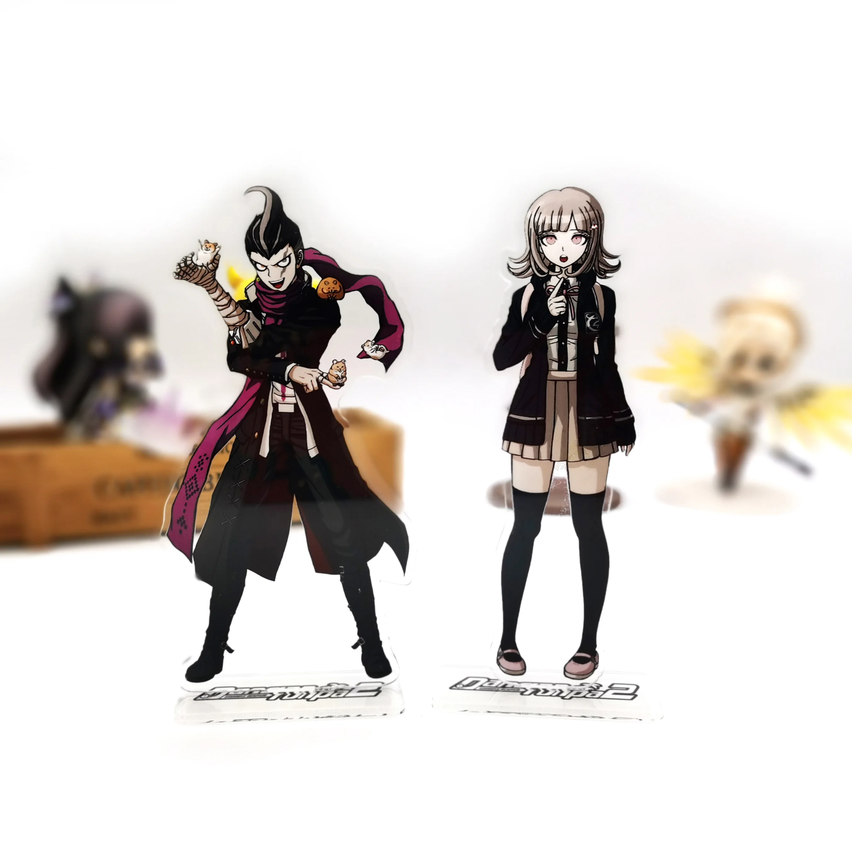 Danganronpa 2 Tanaka Gandamu Nanami ChiaKi HM фигурка на акриловой подставке Модель Держатель для