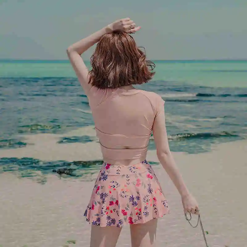 Новинка 2020 купальник женская пляжная юбка супер волшебное покрытие тонкий