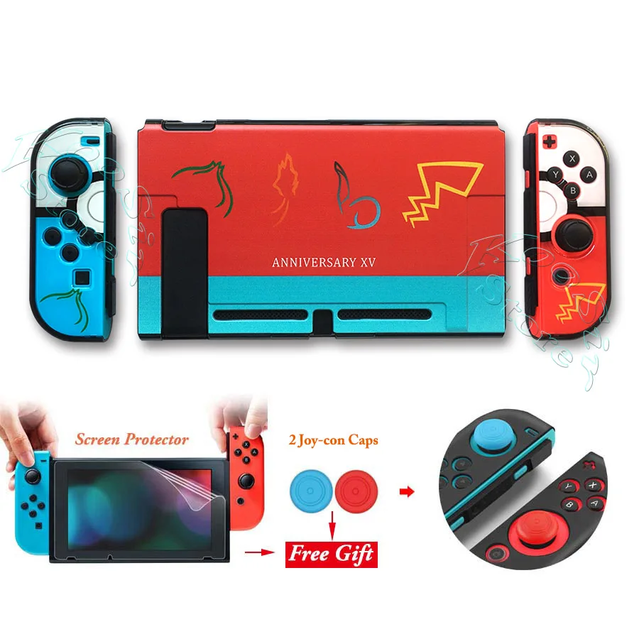 Защитная пленка для nintendo s с переключателем для nintendo_ Switch Shell nintendo Switch Cover для nintendo switch - Цвет: A134