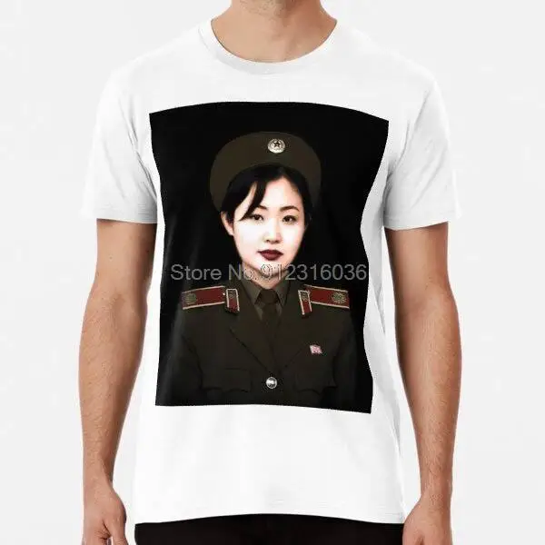 Men t shirt North Korean DPRK Juche Soldier Communist Socialist Women tshirt Men Cotton Tshirt Hip Hop Tees Tops Harajuku