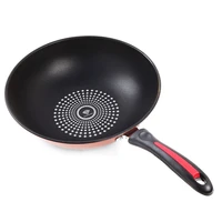 saucepan 32cm frying pan nonstick pans cooking pots skillet induction pans frying pans double bottom pan stainless steel wok pan