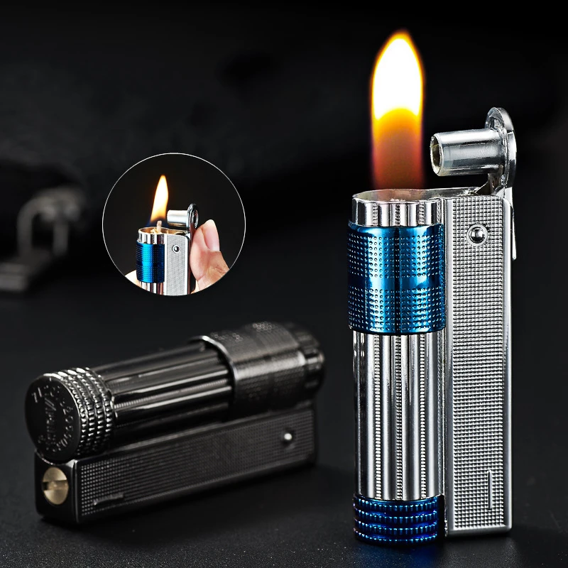 

2020 New IMCO retro vintage kerosene lighter portable manual refueling nostalgic traditional kerosene lighter male lighter