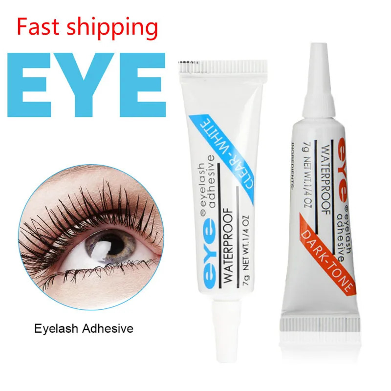 4 шт Клей для ресниц клей Водонепроницаемый накладных макияж быстросохнущая глаз