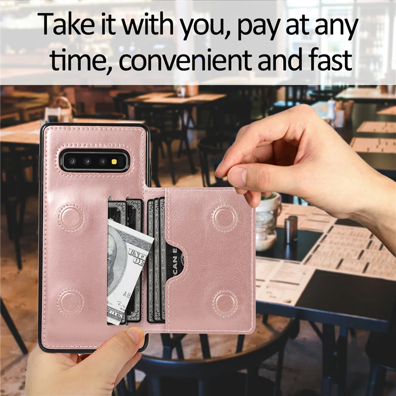 leather case for samsung galaxy s21 s20 ultra s10 s9 s8 note 8 9 10 plus a51 a71 a10 m10 a20e a30 a40 a50 a70 wallet phone cover free global shipping