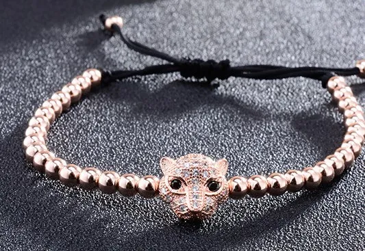 Серебряный золотой медный пистолет черный леопардовый микро проложить cz Циркон