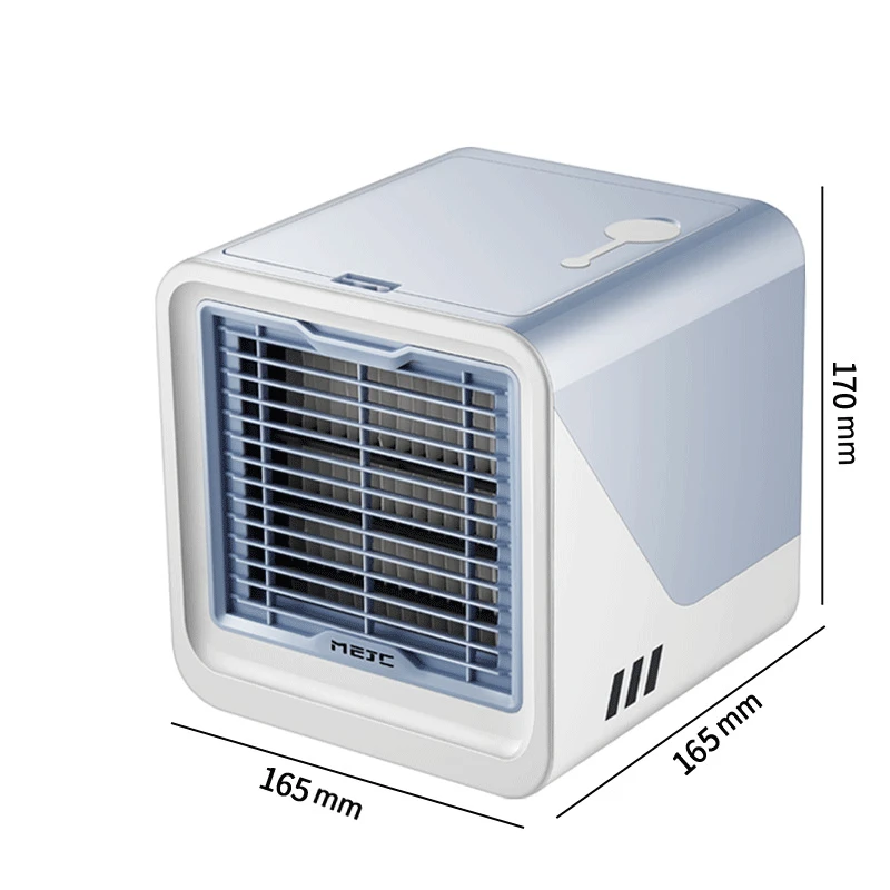 

Portable Air Conditioning Fan Mini Air Conditioner Upgraded Low Noise Water Leakage Home Desktop USB Air Cooler Fan