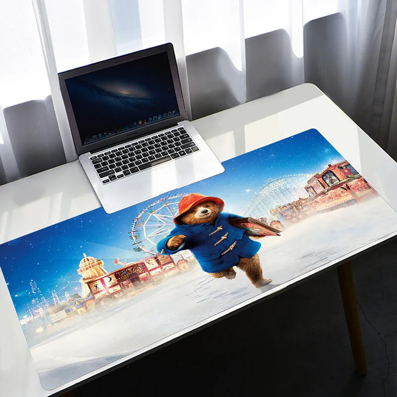 

Gaming Mouse Mat Paddington Bear Speed Rubber Mouse Pad Xxl Mousepad Gaming Accessories Computer Mausepad Cute Desk Mat Pads
