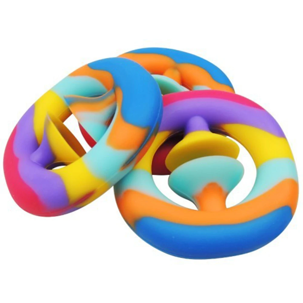

Finger Hand Grip Stress Reliever Toy Fidget Toys PackAdult Kids Funny Anti-stress Fidget Toys Funny Slow Soft Kid Decompression