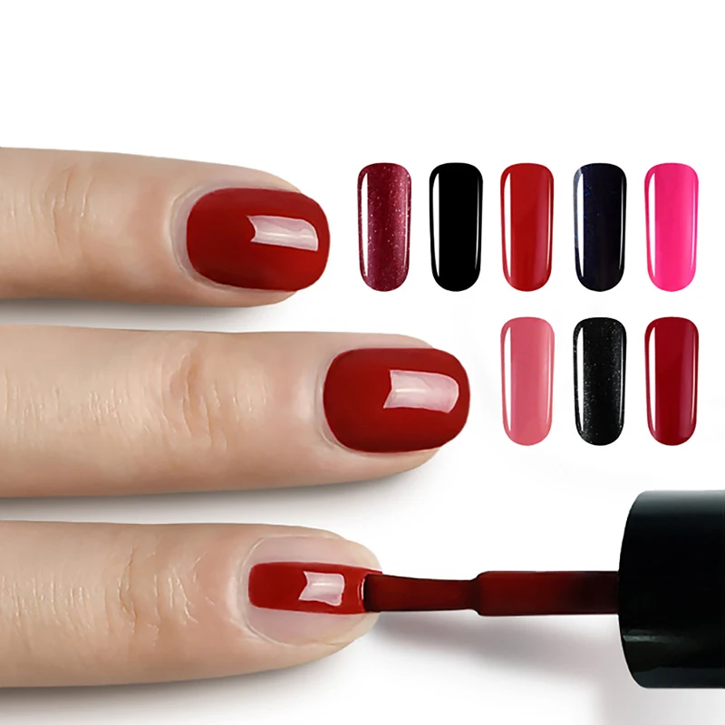 2020 Новый Гель-лак для ногтей цвета УФ/светодиодный гель пластиковый флакон 8 мл 20