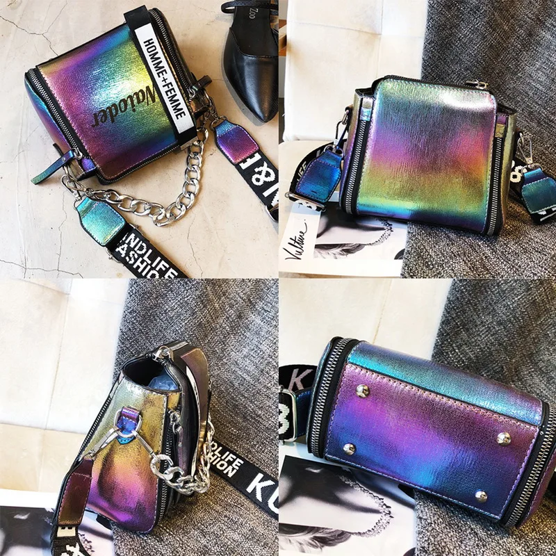 

2020 Luxury Handbag Crossbody Women Shoulder Bag Tote Female Handbags Letter PU Leather Purse Messenger Crossbody Laser Handbags