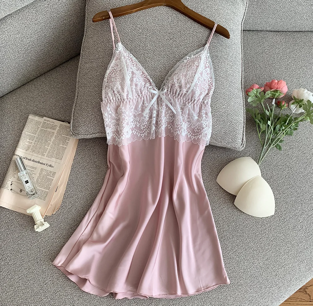 Пикантная Домашняя одежда интимное нижнее белье для сна женская бордовая