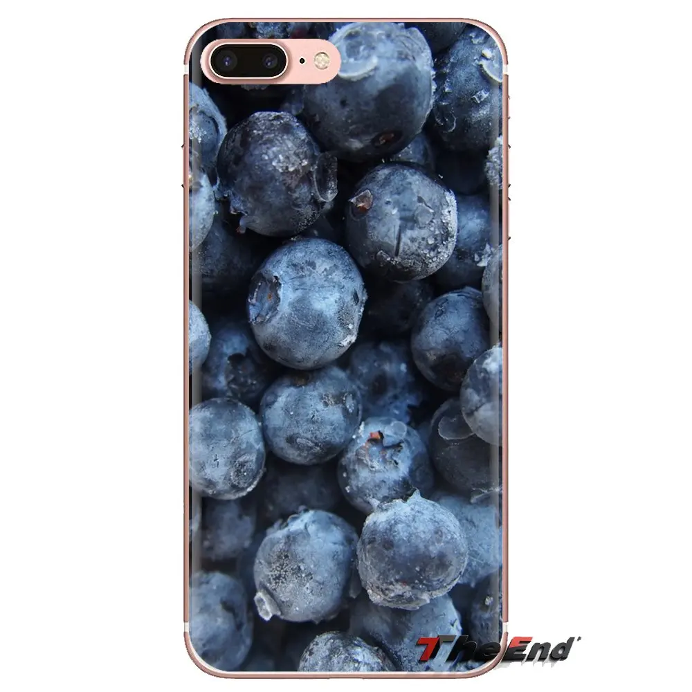 Обои еда черника для huawei G7 G8 P7 P8 P9 P10 P20 P30 Lite Mini Pro P Smart плюс 2017 2018 2019 прозрачный чехол