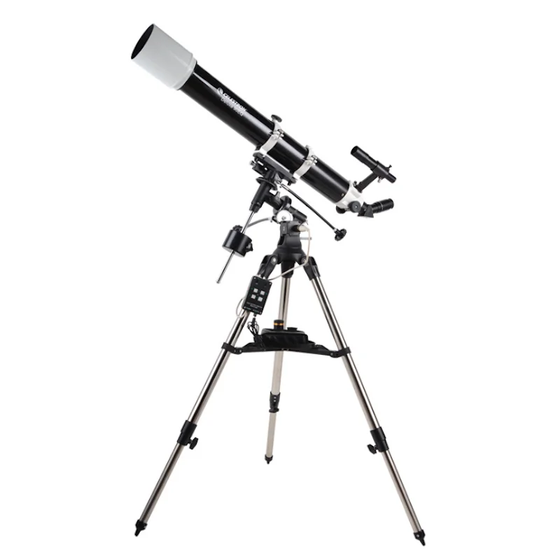 Celestron астрономический Делюкс 90EQ рефракторный телескоп EQ2 экваториальный