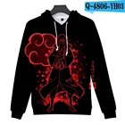 Мужская одежда удзумаки Учиха Толстовка Hatake Kakashi Мужская Женская толстовка для мальчиковдевочекдетей аниме одежда Akats Y2K детский топ