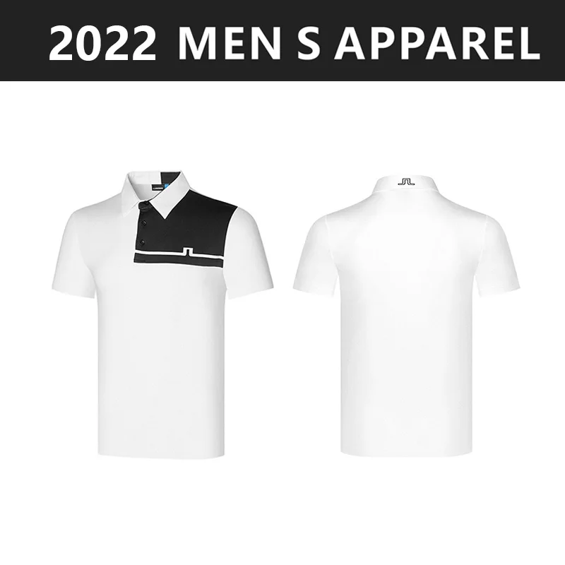 

Golf Men's Short Sleeve T-Shirt 2022 Summer Quick Dry JL
