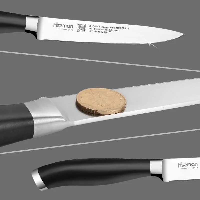 Фиссман нож шеф повара 5 &quotдюймов из нержавеющей стали профессиональные ножи