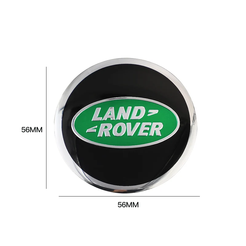 Наклейка на колесные диски Land Rover Range Evoque Velar Defender Discovery Freelander металлические