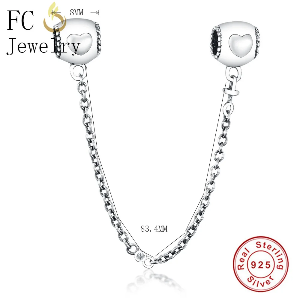 FC Jewelry Fit оригинальные очаровательные брендовые браслеты 925 пробы серебряная