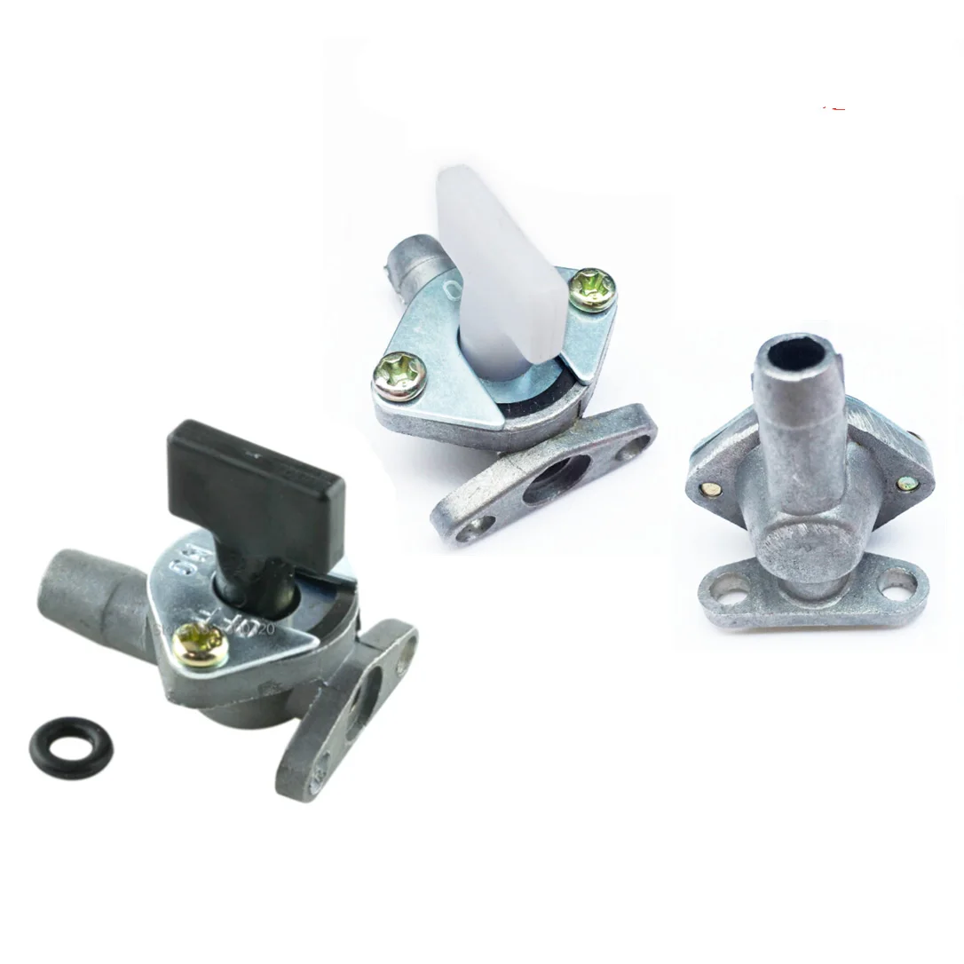 

Серебристый Карбюратор с воздушным охлаждением, топливный масляный клапан, кран, переключатель для карманного мини-велосипеда 49cc, квадроци...