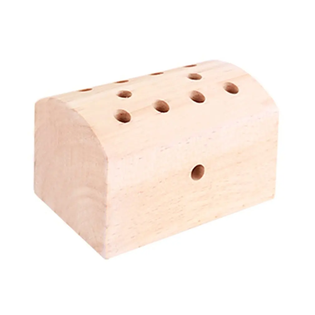 Деревянный Пазл сделай сам 3D пазл для раннего обучения игра поймать червя пазлы