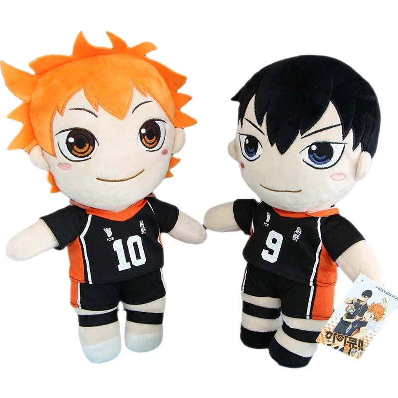 Haikyuu! Мягкие плюшевые куклы 30 см Setter Kageyama Tobio Hinata Shoyo мягкие хлопковые игрушки для