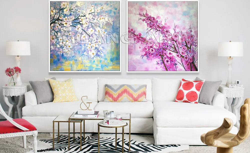 Лидер продаж художественная ручная роспись высокое качество Современная