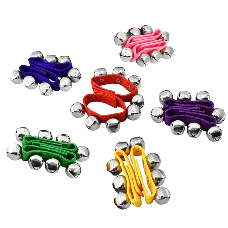 

Флейта, ручные перкуссионные колокольчики, музыкальная флейта для классных и праздвечерние чных принадлежностей (6 цветов, 12 шт.)