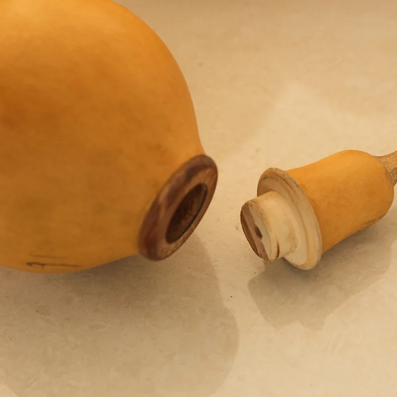 Традиционная китайская натуральная тыква на удачу Ву Лу сухая Ху деревянная