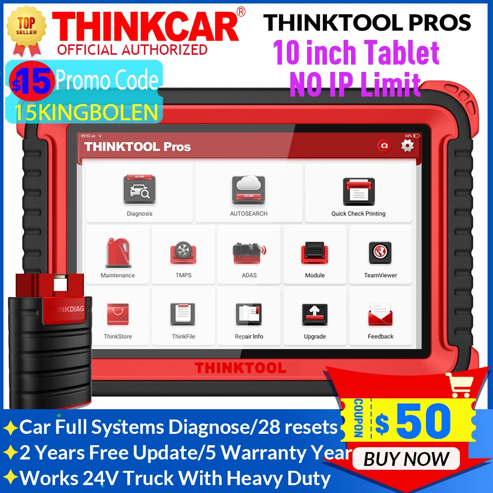 Thinktool Pros полная система Авто Профессиональный диагностический инструмент ЭБУ - Фото №1