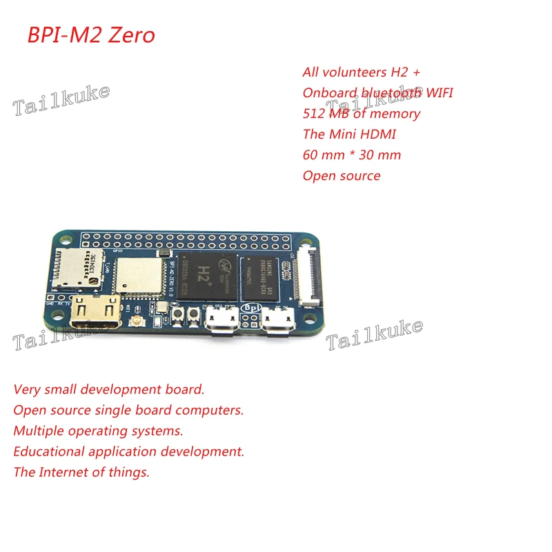 Банан Pi Zero Bananapi Android H2 работает быстрее чем Raspberry ZeroW|Детали для приборов личной