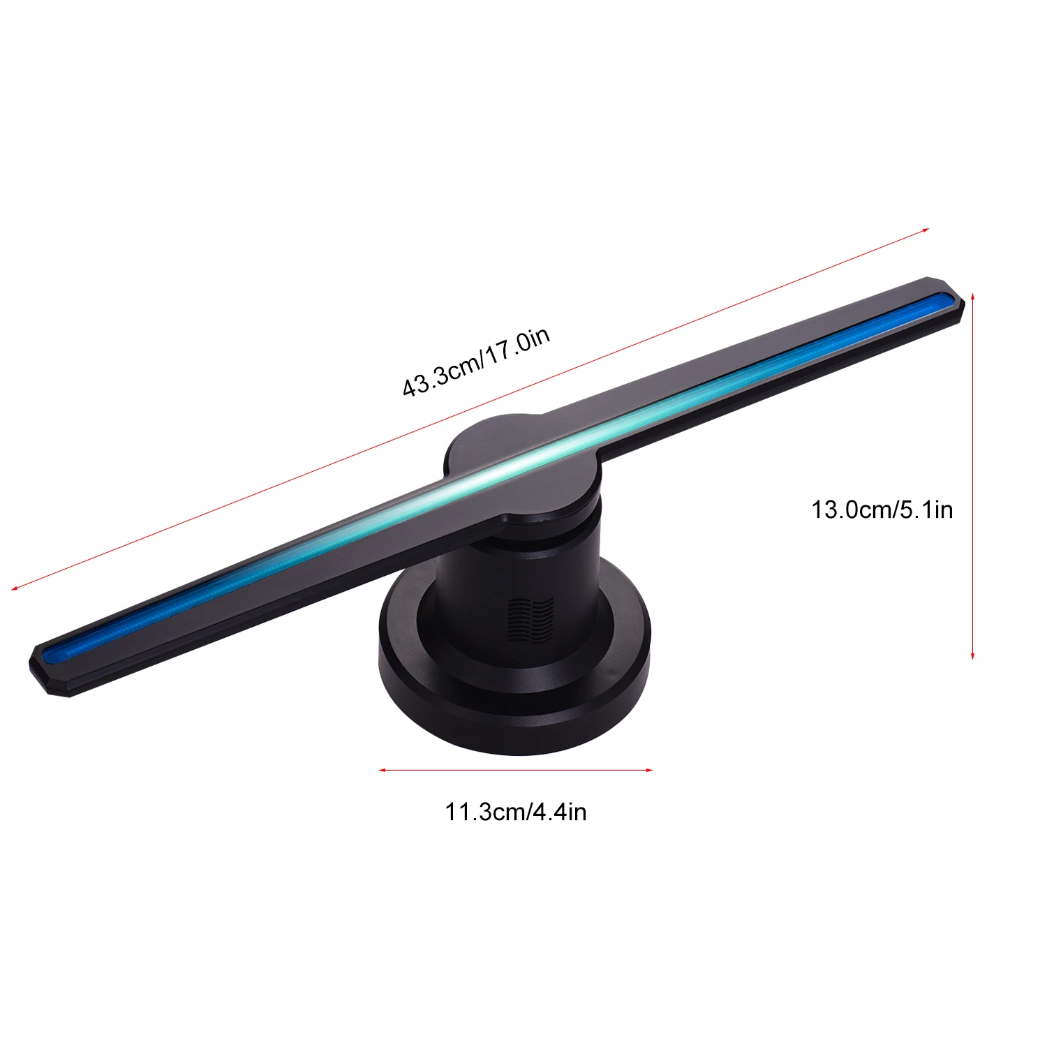 3D голографический проектор дисплей вентилятор фото видео голографическая