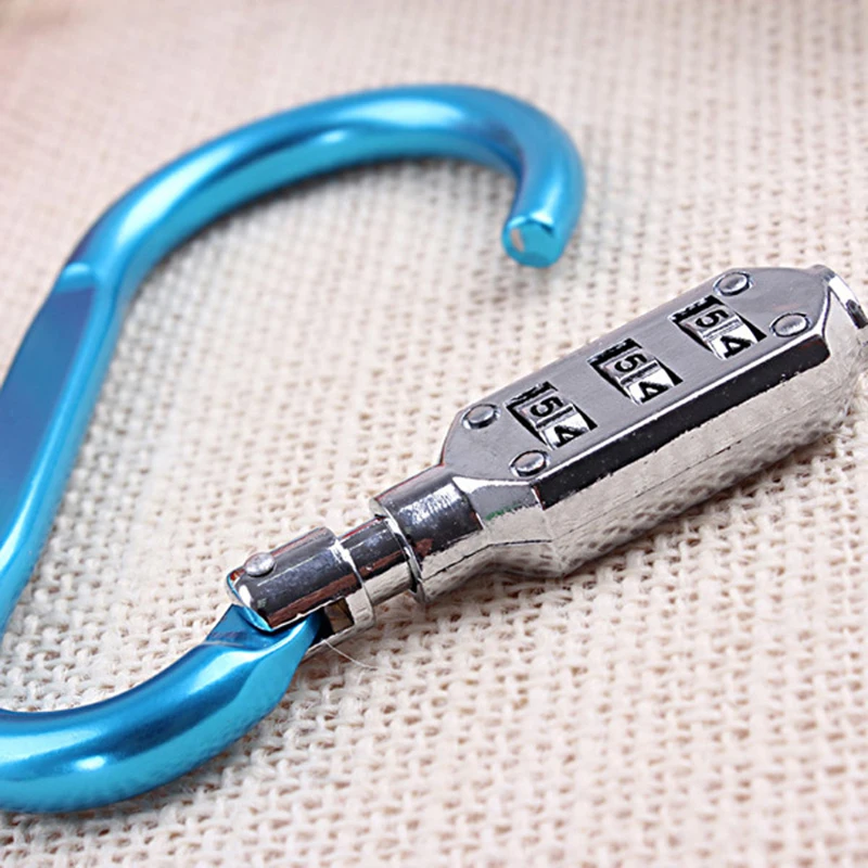 Новый компактный дорожный Умный Замок комбинация крючок для бутылки пряжка 1 шт.