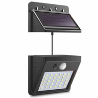 outdoor waterproof 30 led solar power motion sensor night sensor solar light for garden night light high quality separable light