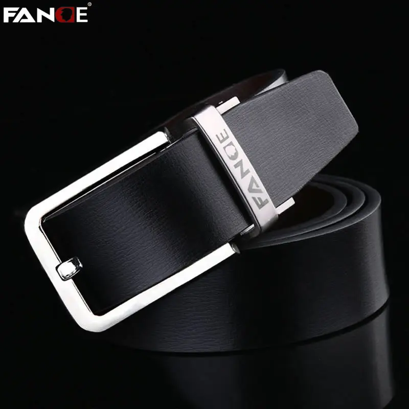 Ремень FANGE FG4603 мужской кожаный роскошный брендовый Повседневный Пояс из воловьей