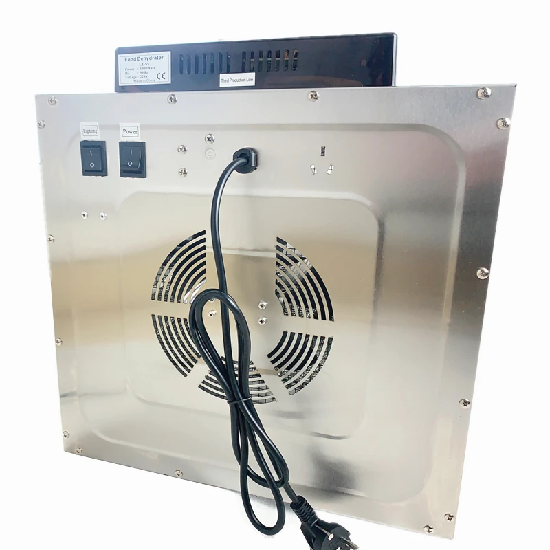 10-этажная сушилка для фруктов пищевой Дегидратор мяса и морепродуктов 110 В/220 В
