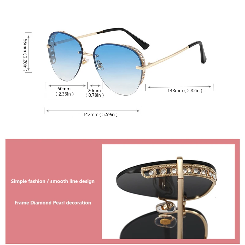 Новинка 2020 модные красные розовые Полуободковые бриллиантовые жемчужные