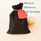 Этикетки на День святого Валентина, подарочная оберточная бумага, бирки для рукоделия, крафт-бирки, рождественские бумажные открытки, упаковочные материалы для вечеринок