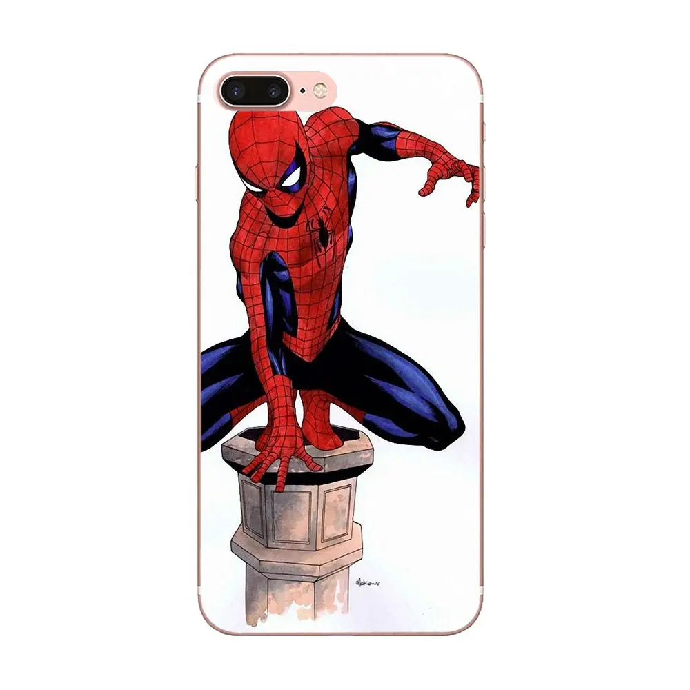 Armor Mask The Avengers Spider Man For Sony Xperia Z Z1 Z2 Z3 Z4 Z5 compact Mini M2 M4 M5 T3 E3 E5 XA XA1 XZ Premium | Мобильные