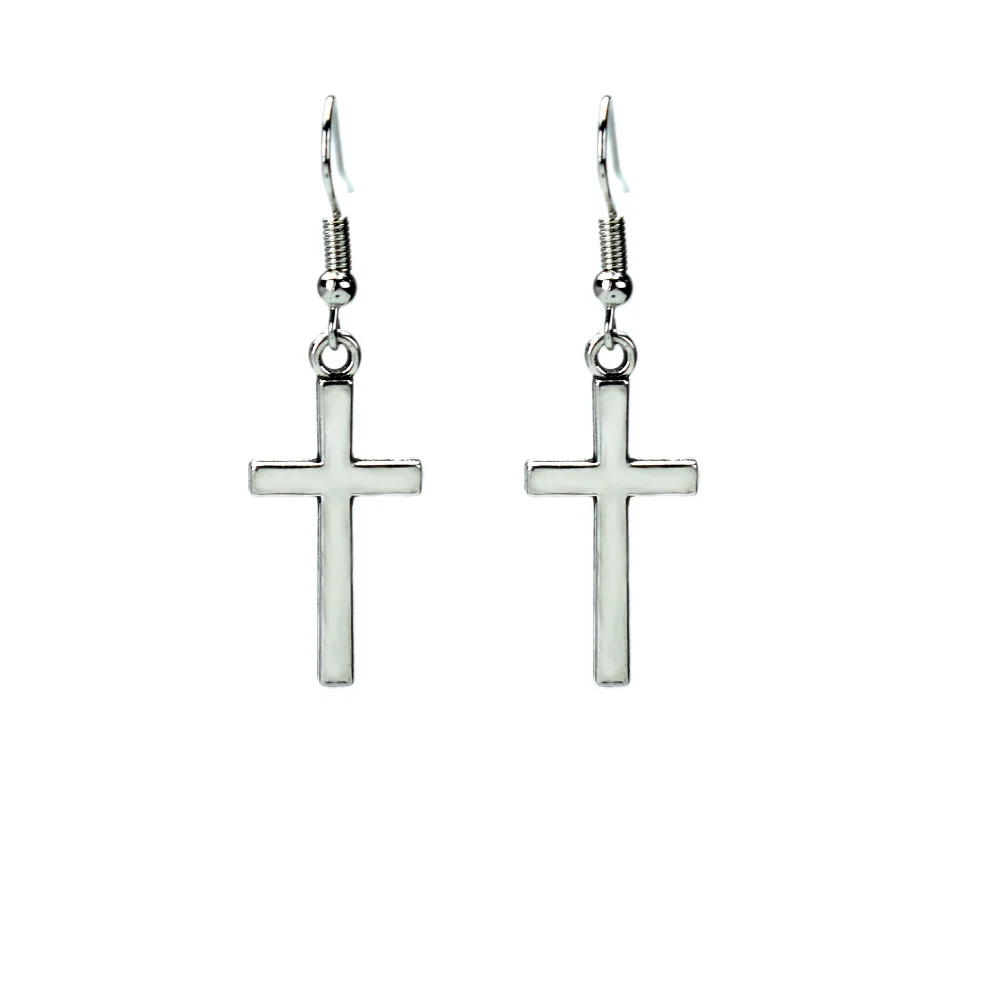 Минималистичные серебряные ювелирные изделия подвеска в виде религиозного