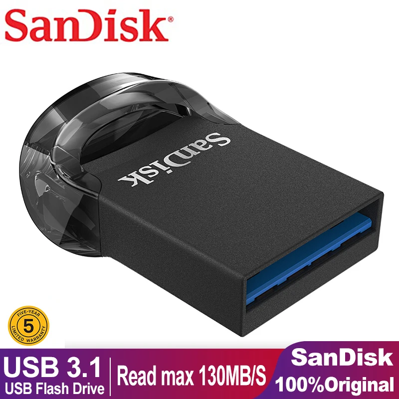 

Мини-флеш-накопитель Sandisk, 128 дюйма, 64/256 ГБ, USB 3,1, с паролем