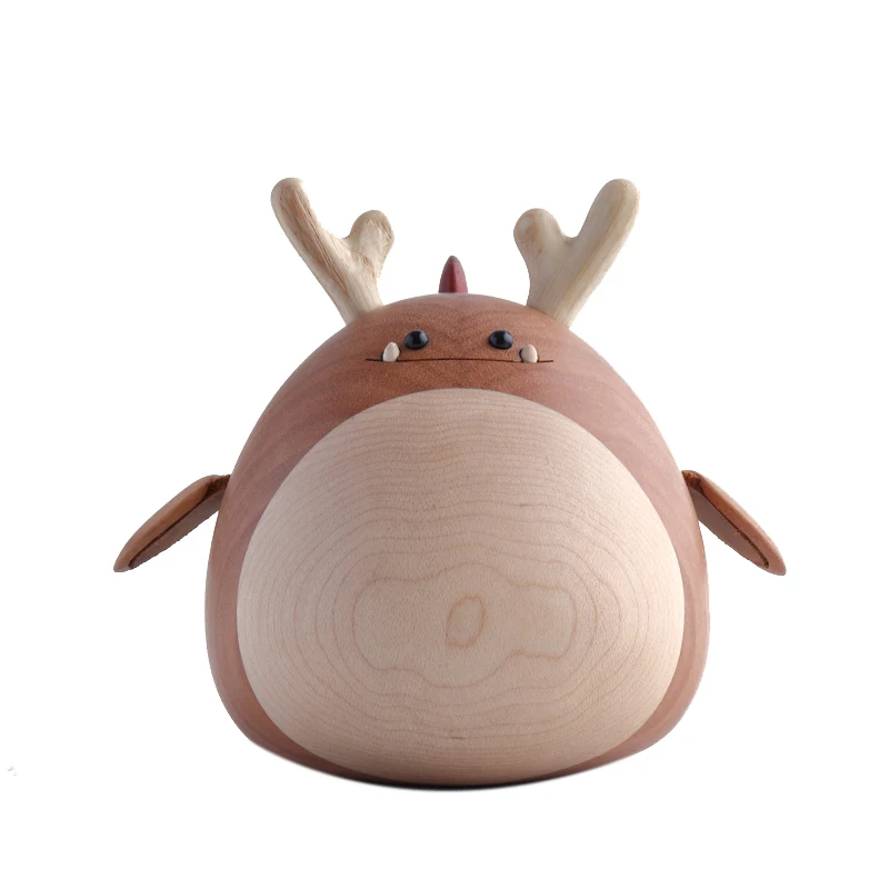 Деревянные фигурки музыкальная шкатулка Креативные украшения в скандинавском