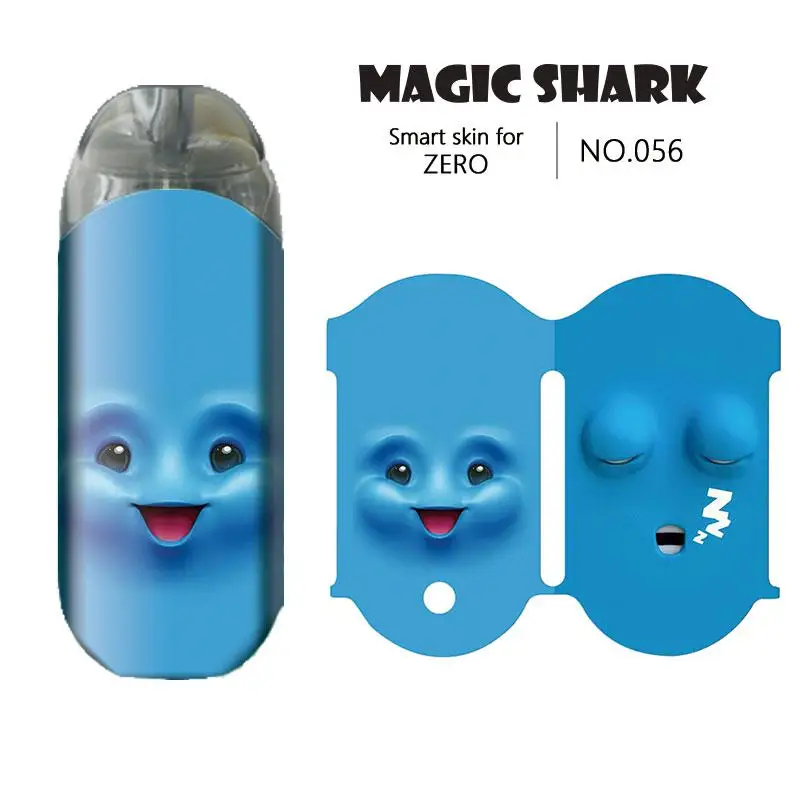 Модная 2.5D ПВХ паублстон клоун дерево эльф Губы Поцелуй наклейка чехол оберточная