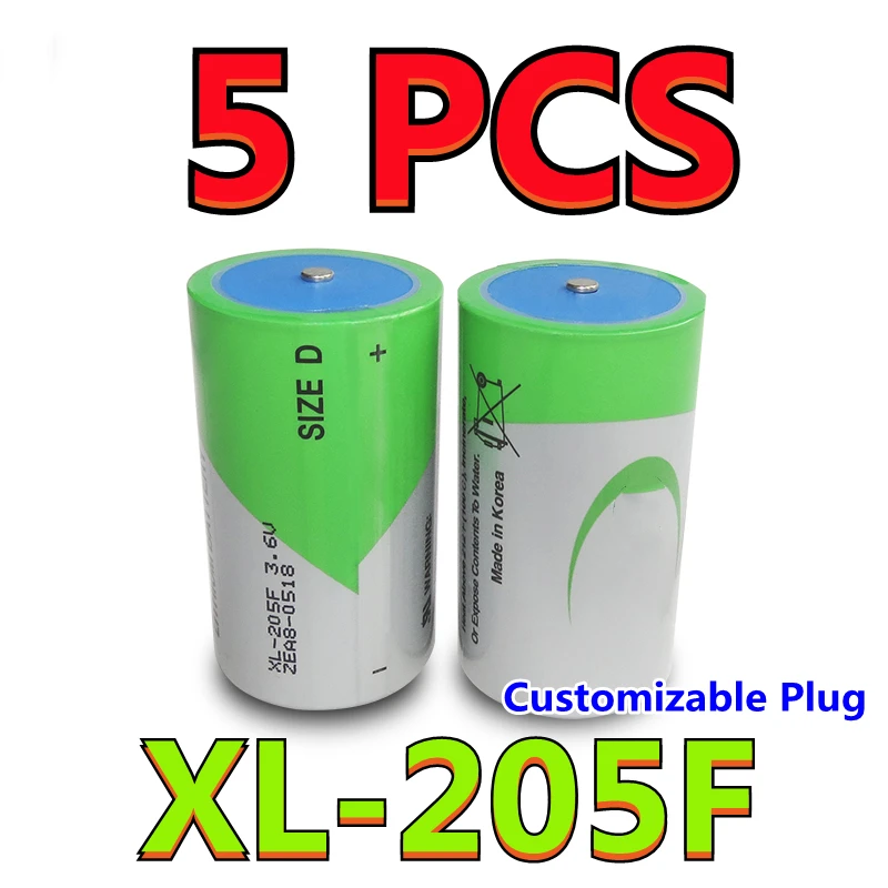 Умный счетчик воды/электричества/газа ER34615 D размер 3 6 В литиевая батарея