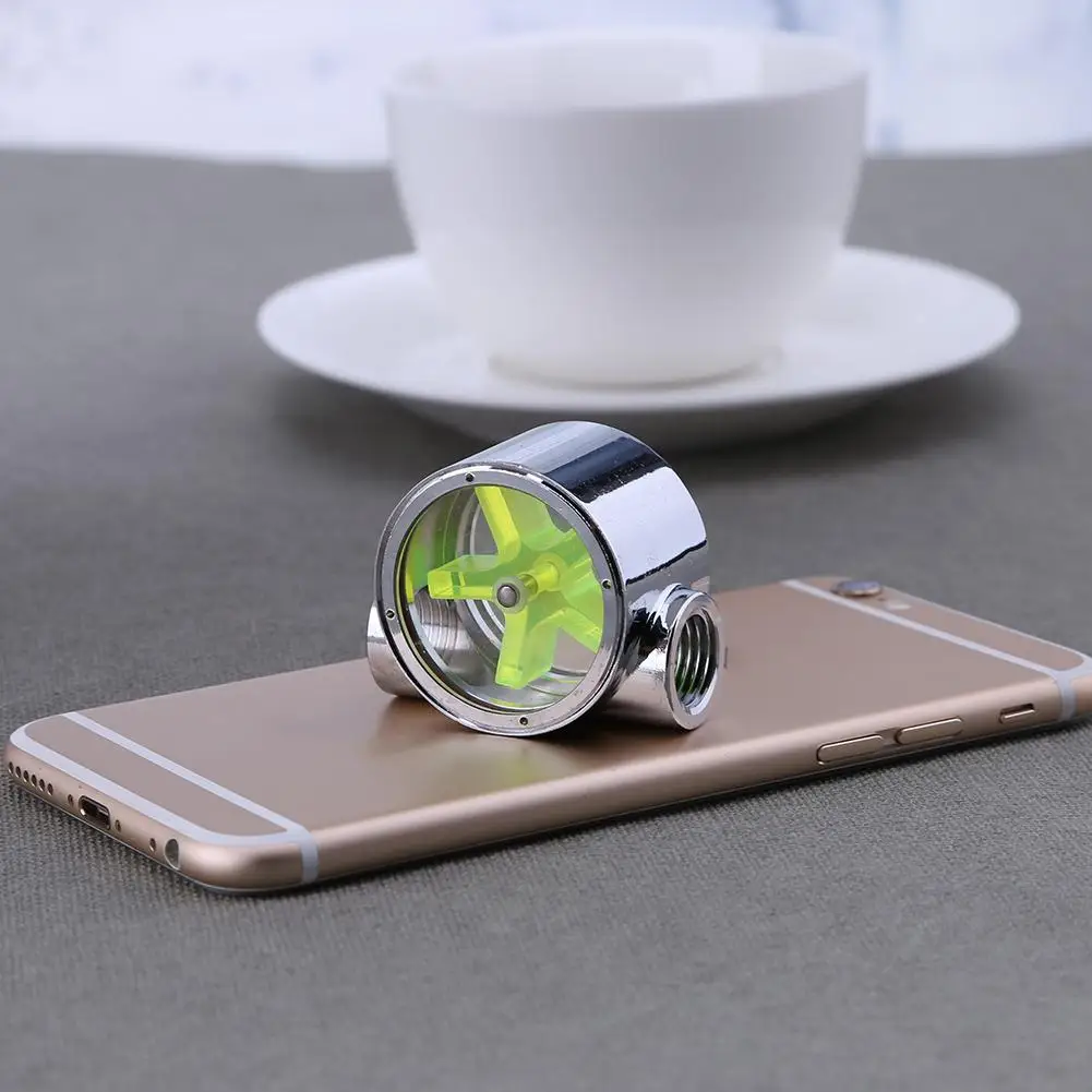 Измеритель расхода воды G1/4 5 лезвий импульсный металлический водный фонарь для