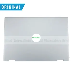 new original lcd back cover for hp pavilion x360 14 cd 14 cd005ns tnp w131 rear lid case l22239 001 silver dir free global shipping