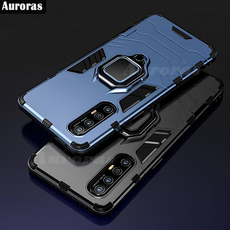 Противоударный чехол Броня для OPPO Find X2 Neo найти X3 палец кольцо магнетизм