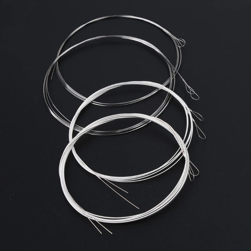 

8pcs/set M100 Mandolin String Steel Silver-Plated Copper Alloy Wound (.010-.034)