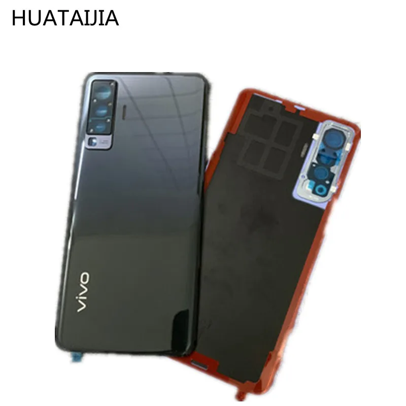 Vivo X50-Funda de bater&iacute;a original de 6,56 pulgadas, cubierta de bater&iacute;a para vivo X 50, puerta trasera, Marco medio 2004-1