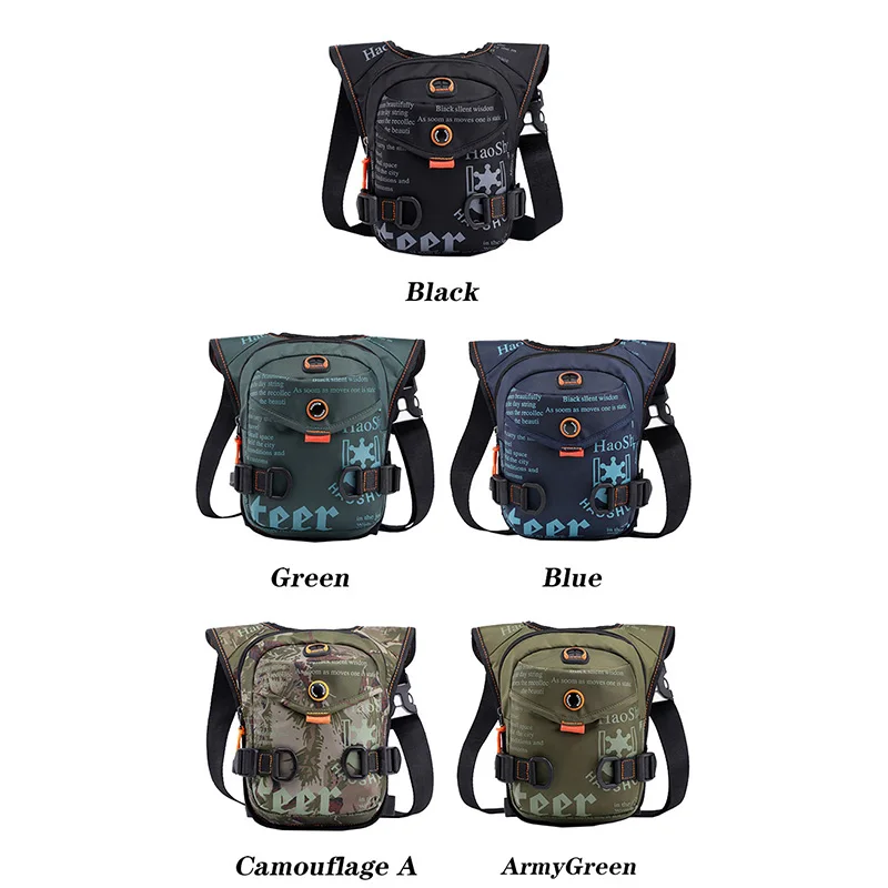 Camouflage Military Tactical Drop Leg Bag Tool Fanny Thigh Men Waist Pack Male Motorcycle Riding Outdoor Running Chest |